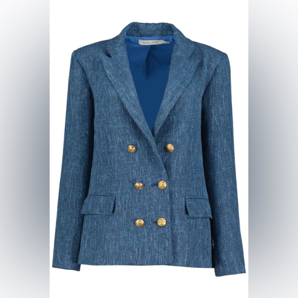 Bishop + Young Parker Blazer – Azul – Size Small – NWT